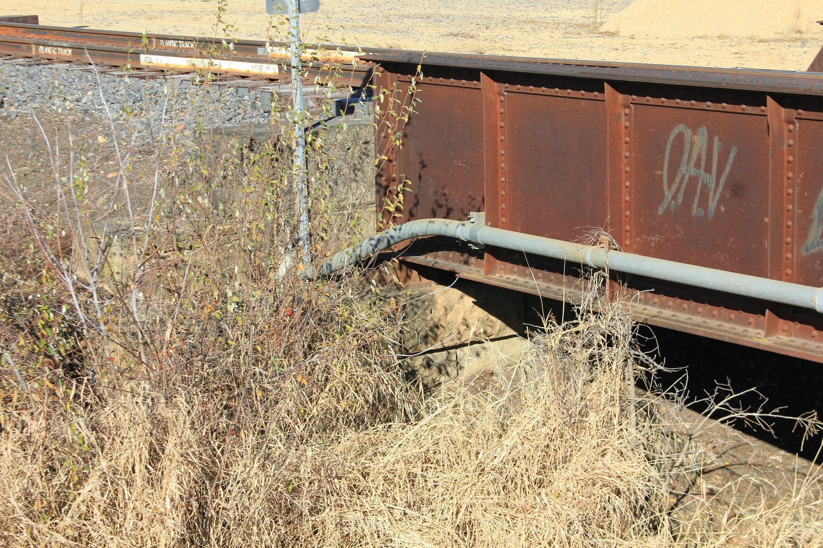 West abutment